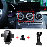 Wireless Charging Magnetic Phone Holder for Benz C-Class 2015–2021