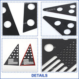 Aluminum C-Pillar Trim for Toyota 4Runner Car Interior Accessory HEBE