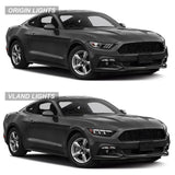 LED Headlights Sequential Signal for Mustang 2015 Car Interior Accessory Vland