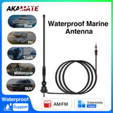 Flexible Marine Radio Antenna FM AM Signal Booster Car Interior Accessory AKAMATE