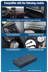 Wireless CarPlay Retrofit Module for Audi MIB MIB2 Systems CarPlay Retrofit Module AUTOTOP