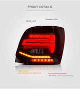 LED Tail Lights for Volkswagen Polo 2011-2017 Tail Light Assembly Vland