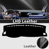 Luxury Leather Dashboard Protection Mat for VW Taos Tharu 2023