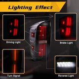 Smoked LED Tail Lights for Toyota Tacoma 2016-2023 LED Ambient Light MAGIC COLORM