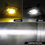 LED Fog Light Assembly with DRL for Silverado 2019-2020 LED Ambient Light MAGIC COLORM