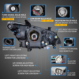 LED Projector Headlights for Lexus ES 2010-2012 Car Interior Accessory Vland