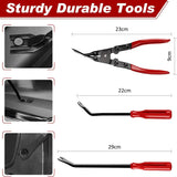 Car Audio Repair Tool with Clip Rivet Fastener Door Panel Trim Removal