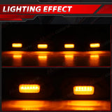 Front Grille LED DRL Lights for Ford Ranger T9 2022-2025 LED Ambient Light MAGIC COLORM