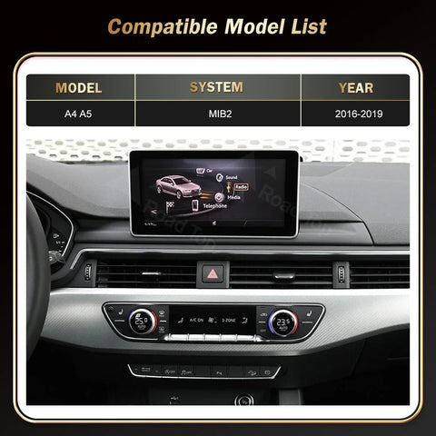 12.3 Inch Linux Multimedia Screen for Audi A4 A5 2016-2019 Android Head Unit wincago