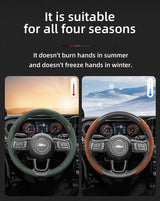 Steering Wheel Cover Anti-Slip for Jeep SUV Models