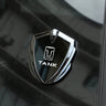 Car Sticker Shield Badge Emblem For Tank 300 500 TANK300 P5 Car 3D Metal Emblem
