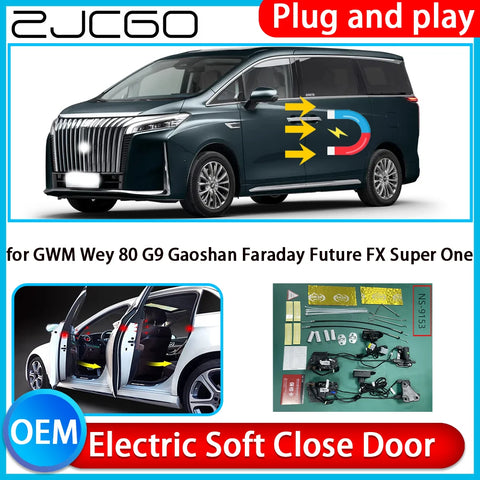 Electric Soft Close Door Kit for GWM Wey 80 2023–2026 Car Interior Accessory ZJCGO Default Title