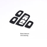 Window Switch Trim Cover for Volvo XC60 S60 Car Interior Accessory LINGLUYANG