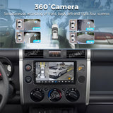 9-Inch Android 15 Navigation System for Toyota FJ Cruiser Android Head Unit RSNAVI
