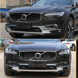 Stainless Steel Fog Light Strip for Volvo V90 S90 Car Interior Accessory LINGLUYANG