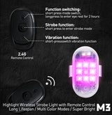 Wireless LED Strobe Warning Lights with Remote Control 2PCS