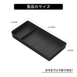 Honda STEPWGN 6th Gen 2022-2025 Co-pilot Dashboard Upper Storage Box Tray Silicone Interior Accessories Black Interior Access