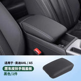 For Audi A6L A4L A5 Q5L A7L Car Central Armrest Box Pad Protection Cover Interior Decoration Accessories