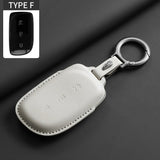 Leather Car Key Case Cover for Lynk & Co Z20 Z10