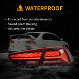 LED Tail Lights Dynamic Welcome for Mitsubishi Lancer Car Interior Accessory Vland