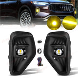 LED Fog Lamp Assembly for Ford Escape 2023-2024 Car Interior Accessory MAGIC COLORM LED Yellow