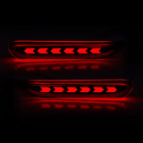 Multi-Function LED Bumper Lights for Nissan Models Car Interior Accessory MAGIC COLORM Pattern B Smoked Shell