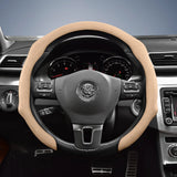Premium Suede Steering Wheel Cover for VW Golf/Jetta