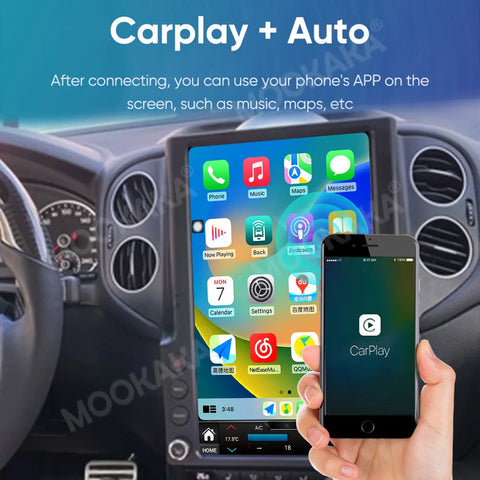 Android 13 Multimedia GPS Head Unit for Volkswagen Tiguan 2010 Android Head Unit Aotsr
