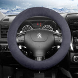 Peugeot Long Plush Warm Non-Slip Steering Wheel Cover