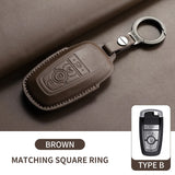 Leather Car Key Case Cover