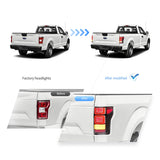 LED Tail Lights with Sequential Signal for Ford F150 Car Interior Accessory VLAND
