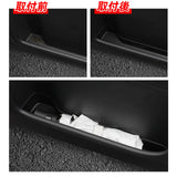 Honda Freed 2025 Door Handle Storage Box Front Door Holder Tray TPE Car Organizer Container Tidying Black Door Storage Access