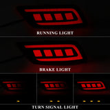 LED Rear Bumper Sequential Light for Subaru Forester 2019-2023 LED Ambient Light MAGIC COLORM