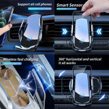 Wireless Charging Phone Mount for Toyota Prius 2022-2025 Car Phone Holder OEM