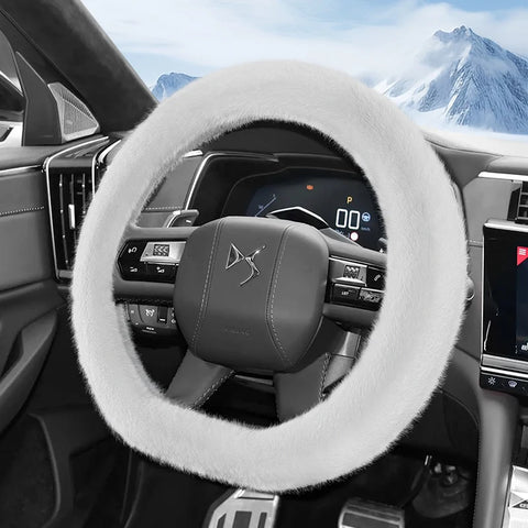 Warm Plush Non-Slip Wheel Cover for DS Cars Car Interior Accessory Hocasen