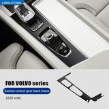 Gear Shift Panel Frame Trim for Volvo XC60 2026 Car Interior Accessory LINGLUYANG