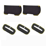 Suede Seat Belt Cover for Polestar 4 2024-2025 Car Interior Accessory LINGLUYANG yellow line
