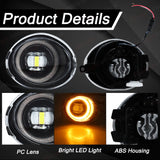 Super Bright LED Fog Lights for BMW E39 E46 M3 M5 Car Interior Accessory MAGIC COLORM
