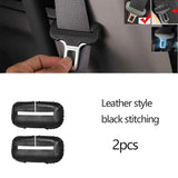 Leather Seat Belt Buckle Protectors Universal Fit