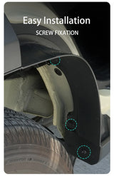Rear Wheel Inner Fender Mud Flaps Suzuki Jimny JC74
