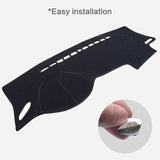 Dashboard Sunshade Protective Carpet for VW Golf 7 MK7 2013-2019 Dashboard Mat CATUSIKI