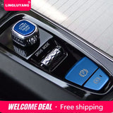 Center Console Start Button Sticker for Volvo XC40 Car Interior Accessory LINGLUYANG