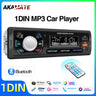 1 Din Bluetooth Car Radio MP3 Player with Remote Control