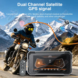 6 Inch CarPlay GPS Navigator with DVR for Motorcycles
