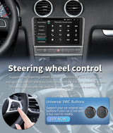 2K QLED Android 15 Head Unit for Audi A3 S3 RS3 2003–2013