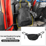 Universal Car Seat Headrest Hanging Storage Organizer Car Interior Accessory OEM