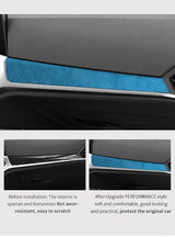 For BMW 2020-Latest Model 3er G20 G21 G28 Made of Alcantara Center Console Dashboard Trim Sticker Car Interior Tuning Accesso
