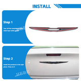 ABS Rear Badge Decoration Cover for Chrysler 300/300C Car Interior Accessory HEBE