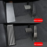 Aluminum Pedal Set for Volvo XC60 XC90 Car Interior Accessory LINGLUYANG