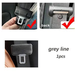 Universal Seat Belt Buckle Cover Suede Protection